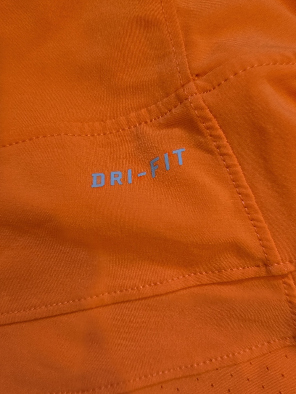 Nike Dri-Fit Orange Leisure Skort - Picture 5 of 8